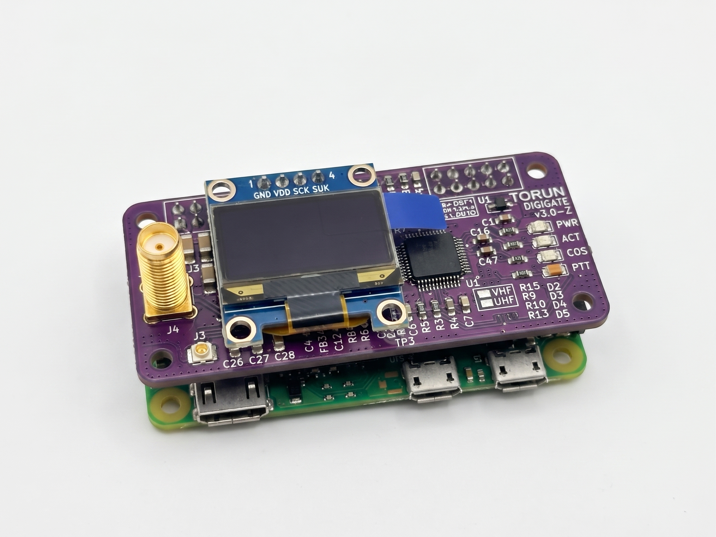 Best Allstarlink/SVXLINK Interface with OLED Display | TORUN DiGi Gate V3-z